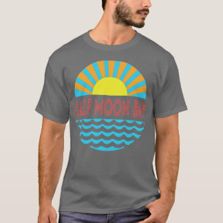 Sonne und Wellen auf halbem Mond Bay T-Shirt