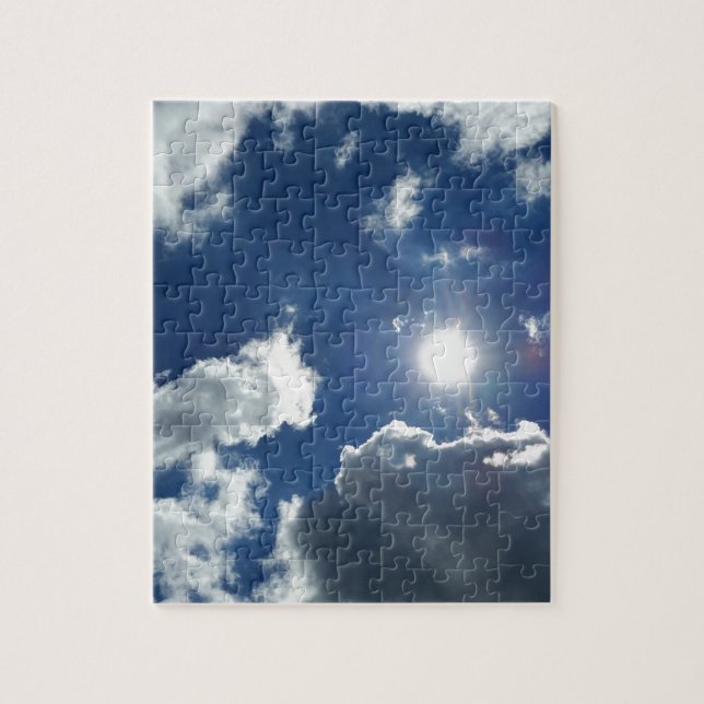 Sonne und Wolken (Vertikal)