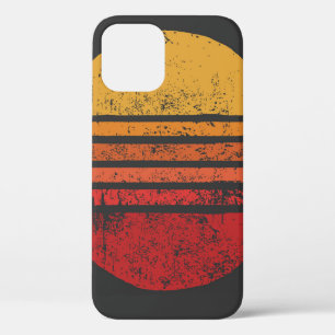 SONNE Vintage Grunge Kreis Illustrationenvintage, Case-Mate iPhone Hülle