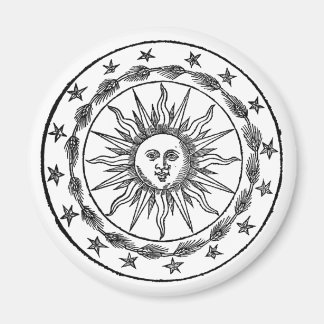 Sonne Wappen. Magnet
