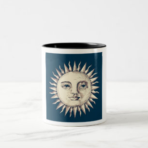Sonne Zweifarbige Tasse