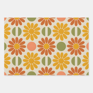 Sonnen-Daisy Geschenkpapier Set