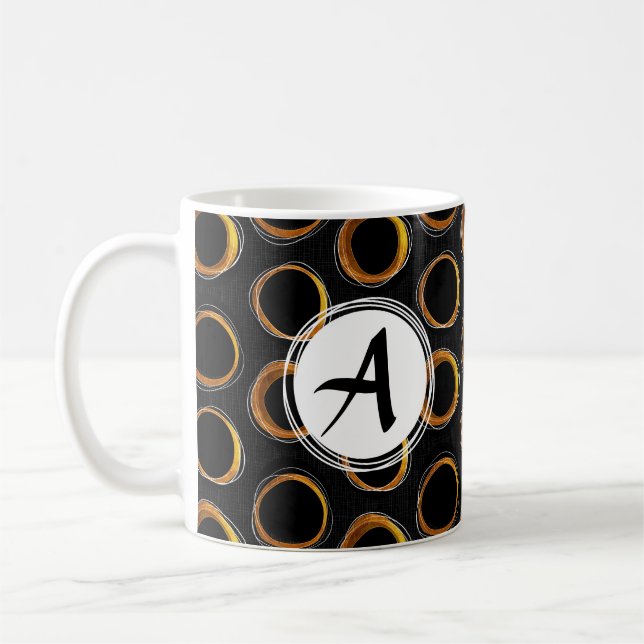 Sonnen Finsternis mid_-_Century Modern Black & Kaffeetasse (Links)