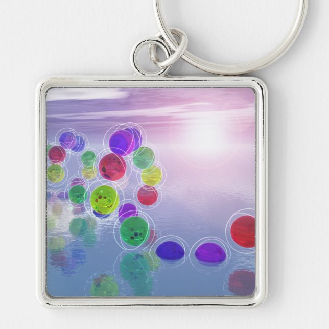 Sonnen im Schlüsselanhänger (Vorne)