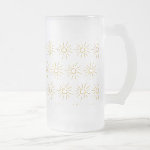 Sonnen Mattglas Bierglas