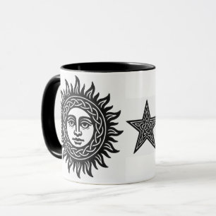 Sonnen- & Mond-Liminale-Sigil-Tasse Tasse