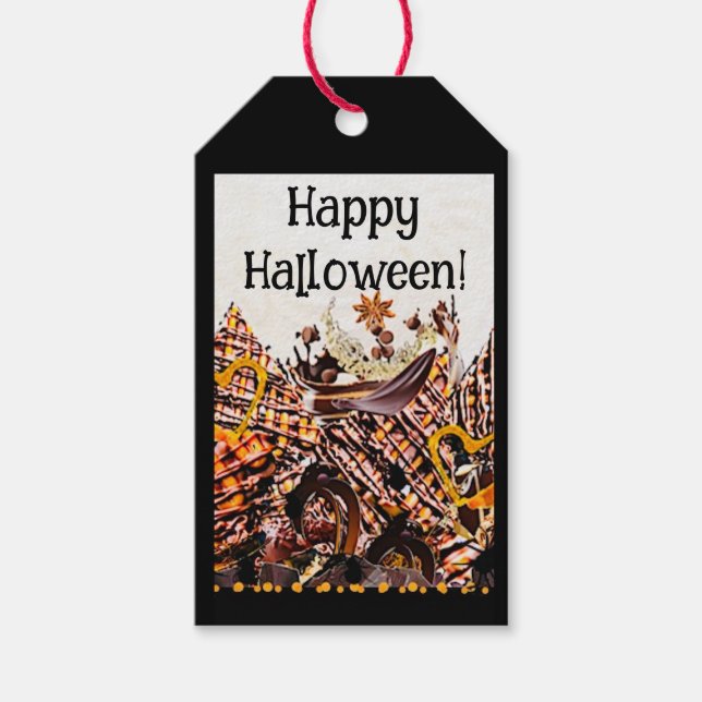 SONNEN! SONNENSCHEIN! GLÜCKLICH HALLOWEEN! : GESCHENKANHÄNGER (Vorderseite)