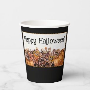 SONNEN! SONNENSCHEIN! GLÜCKLICH HALLOWEEN! : PAPPBECHER