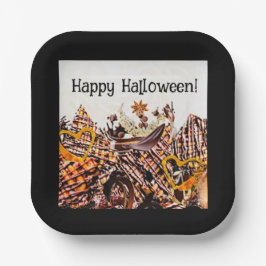 SONNEN! SONNENSCHEIN! GLÜCKLICH HALLOWEEN! : PAPPTELLER