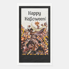 SONNEN! SONNENSCHEIN! GLÜCKLICH HALLOWEEN! : SERVIETTE