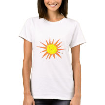 Sonnen-T-Shirt für sie