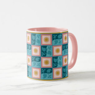 Sonnen- und Schatten-Zweifarben-Kaffeetasse Tasse