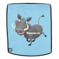 Sonnenafrikanische Warthos-Schwein-Cartoon-Illustr