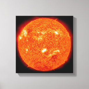 Sonnenaktivität auf der Sonne 2 Leinwanddruck
