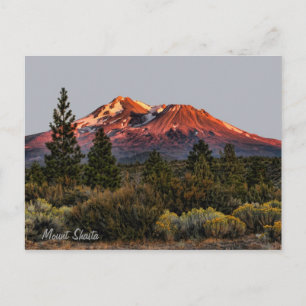 SONNENANLAGE AUF DEM BERG POSTKARTE
