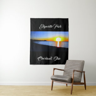 SONNENANLAGE IM EDGEWATER PARK CLEVELAND OHIO WANDTEPPICH