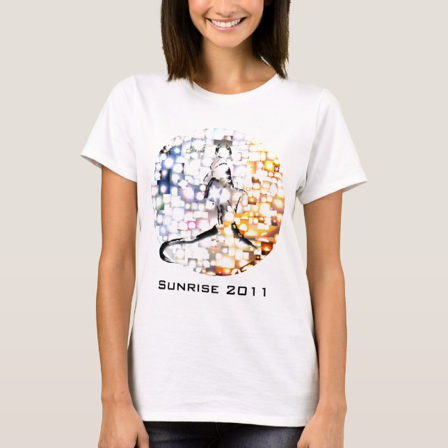 Sonnenaufgang 2011 - Die Sonnen der Welt für Japan T-Shirt (Vorderseite)