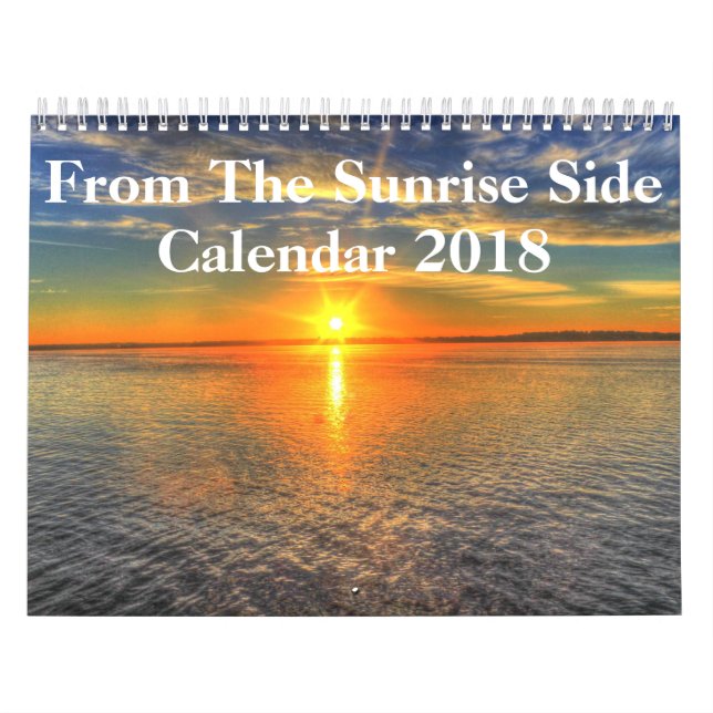 Sonnenaufgang 2018 kalender (Titelbild)