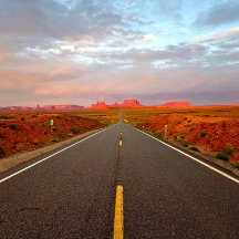 Sonnenaufgang am Forrest Gump Point