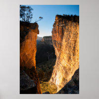 Sonnenaufgang am Hanging Rock, Blue Mountains, Aus