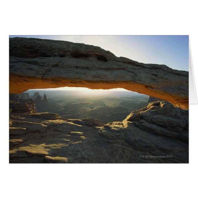 Sonnenaufgang am Mesa Arch (Vorderseite (Horizontal))