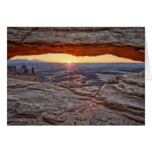 Sonnenaufgang am Mesa Arch, Canyonlands National P
