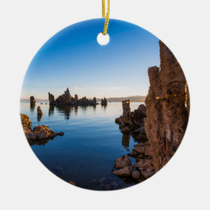 Sonnenaufgang am Mono Lake, Kalifornien Keramik Ornament