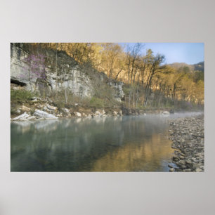 Sonnenaufgang am Roark Bluff, Zugang zum Steel Cre Poster