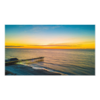 Sonnenaufgang am schönen Myrtle Beach, South Carol Fotodruck