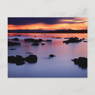 Sonnenaufgang am Schwarzen Punkt des Monosees Postkarte