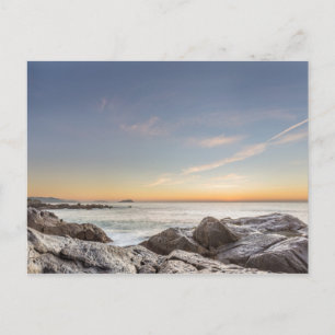 Sonnenaufgang am Strand Armação, San Catarina Postkarte