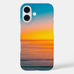 Sonnenaufgang am Strand Badetuch iPhone 16 Hülle