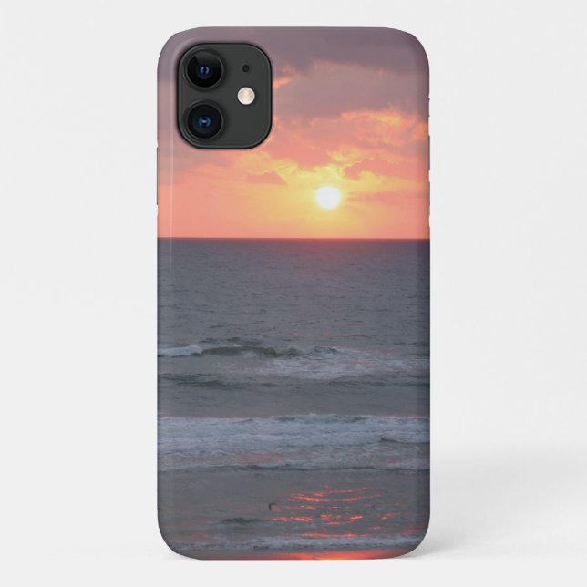 Sonnenaufgang am Strand Case-Mate iPhone Hülle (Rückseite)