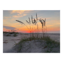 Sonnenaufgang am Strand - Leben auf der Küsteninse