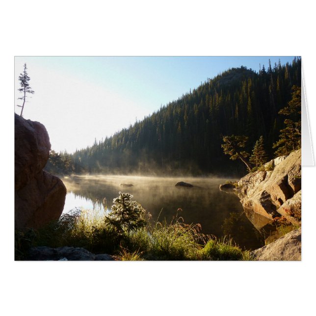 Sonnenaufgang am Traumsee (Vorderseite (Horizontal))