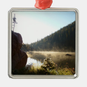 Sonnenaufgang am Traumsee Ornament Aus Metall