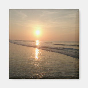 Sonnenaufgang am Unsinnigkeits-Strand Magnet