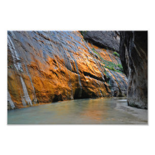 Sonnenaufgang am Virgin River Fotodruck