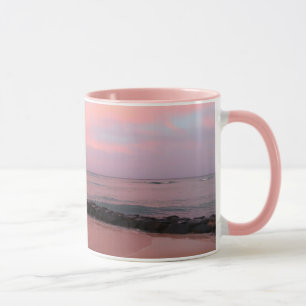 Sonnenaufgang am Waikiki-Strand Tasse