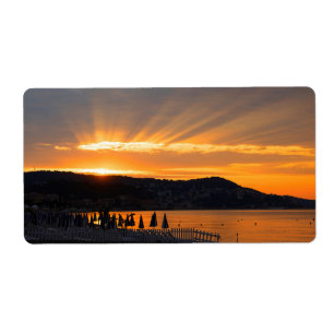 Sonnenaufgang an der Promenade des Anglais