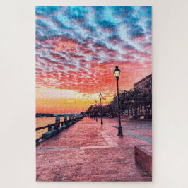 Sonnenaufgang an der River Street