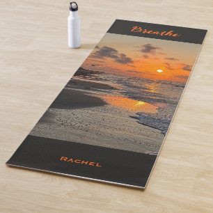 Sonnenaufgang an der texanischen Küste, Personalis Yogamatte