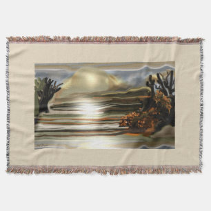 Sonnenaufgang an der Wüste Abstrakte Kunst im Südw Decke