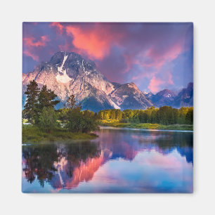 Sonnenaufgang an Oxbow Biegung Magnet