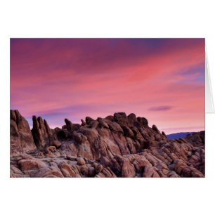 Sonnenaufgang auf Alabama Hills