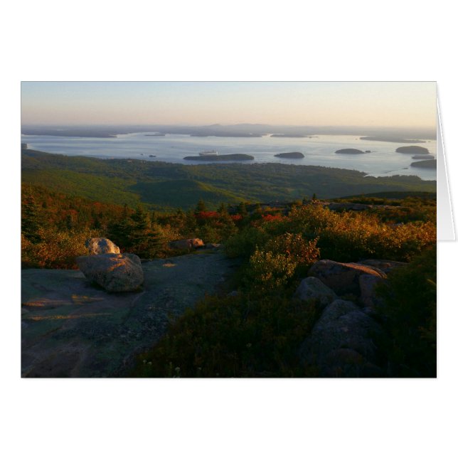 Sonnenaufgang auf dem Cadillac-Berg II (Vorderseite (Horizontal))