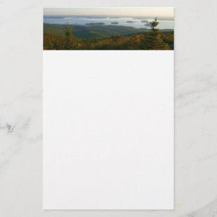 Sonnenaufgang auf dem Cadillac Mountain I Briefpapier