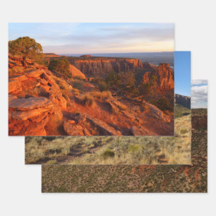 Sonnenaufgang auf dem Grand-View-Weg am Monument O Geschenkpapier Set