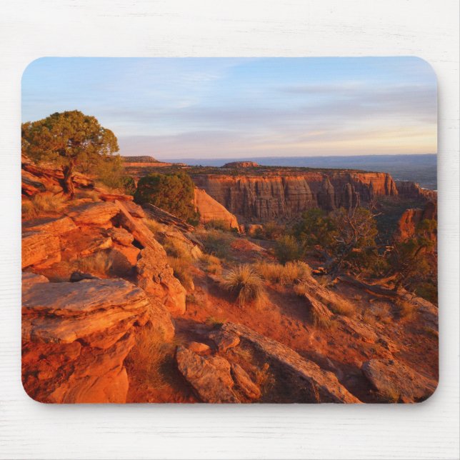 Sonnenaufgang auf dem Grand-View-Weg am Monument O Mousepad (Vorne)