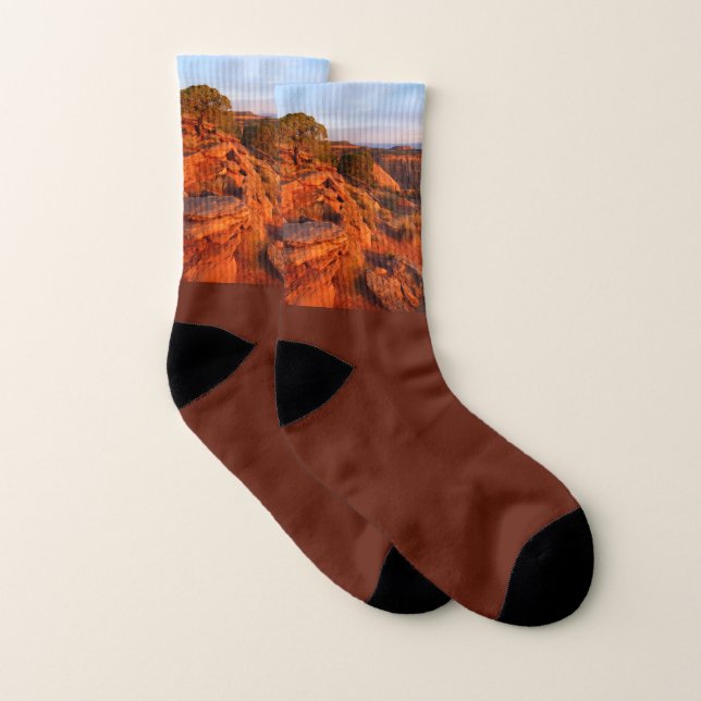 Sonnenaufgang auf dem Grand-View-Weg am Monument O Socken (Paar)
